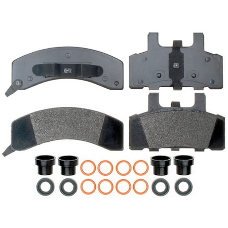 Raybestos Cad:Commercial Chassis 90-93; Devi Pad Set, Sp369Trh SP369TRH